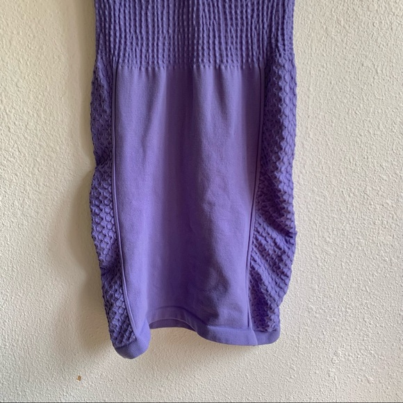 Free people Dress Lilac bodycon stretchy XS/s - Picture 4 of 9